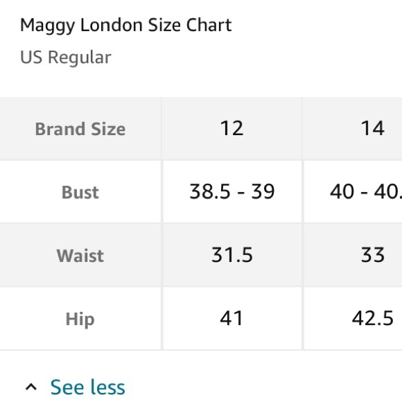 NWT Maggy London Smocked Neck Midi Dress - Picture 4 of 4